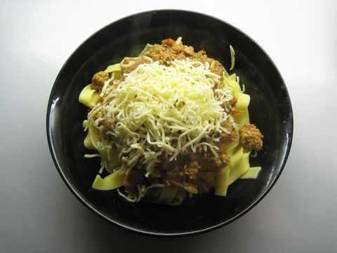 TAGLIATELLE AL RAG (recette de la bolognaise italienne):